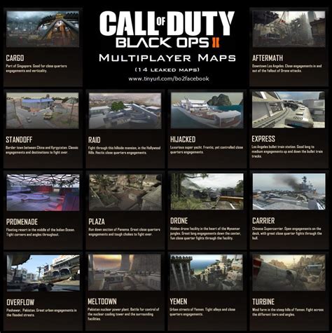 black ops 2 map list